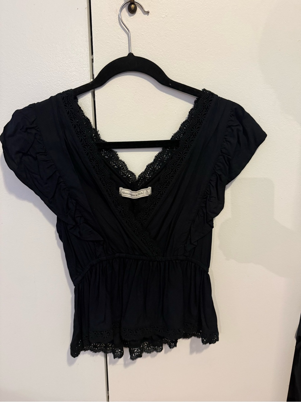 Abercrombie & Fitch babydoll blouse. Size S